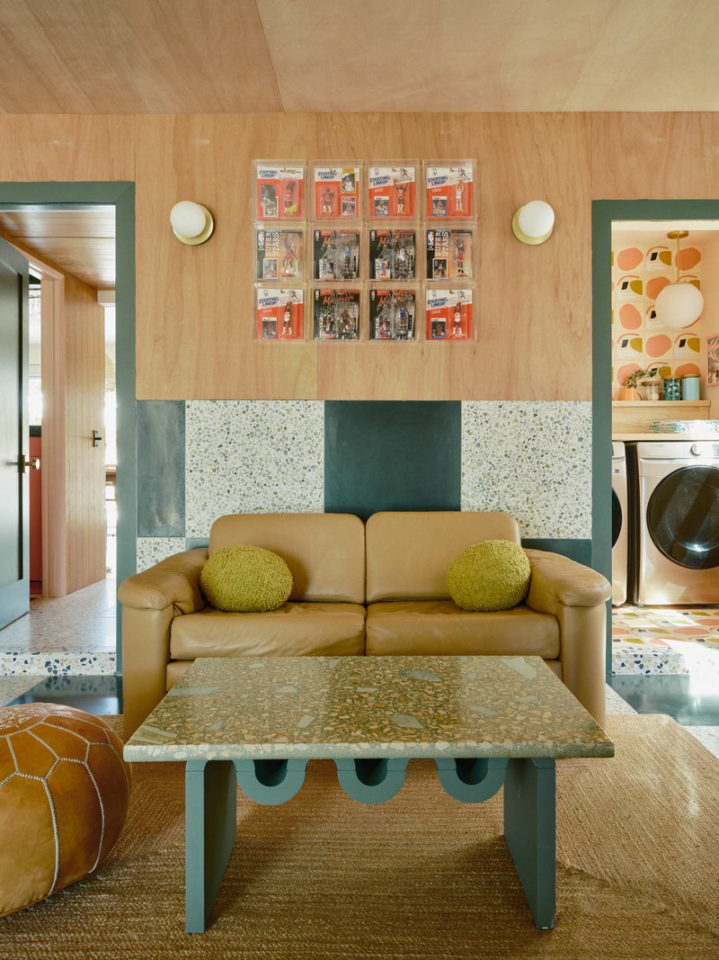rivi rectangle //  concrete terrazzo tabletop