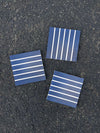 in stock // strands // sss // 5 stripe - field: indigo, accent: ivory