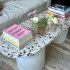 rivi pill //  concrete terrazzo tabletop