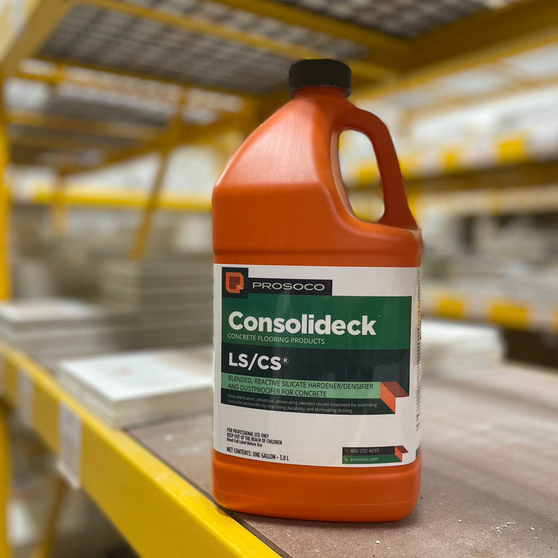 concrete care //  consolideck ls/cs densifier (hardener)