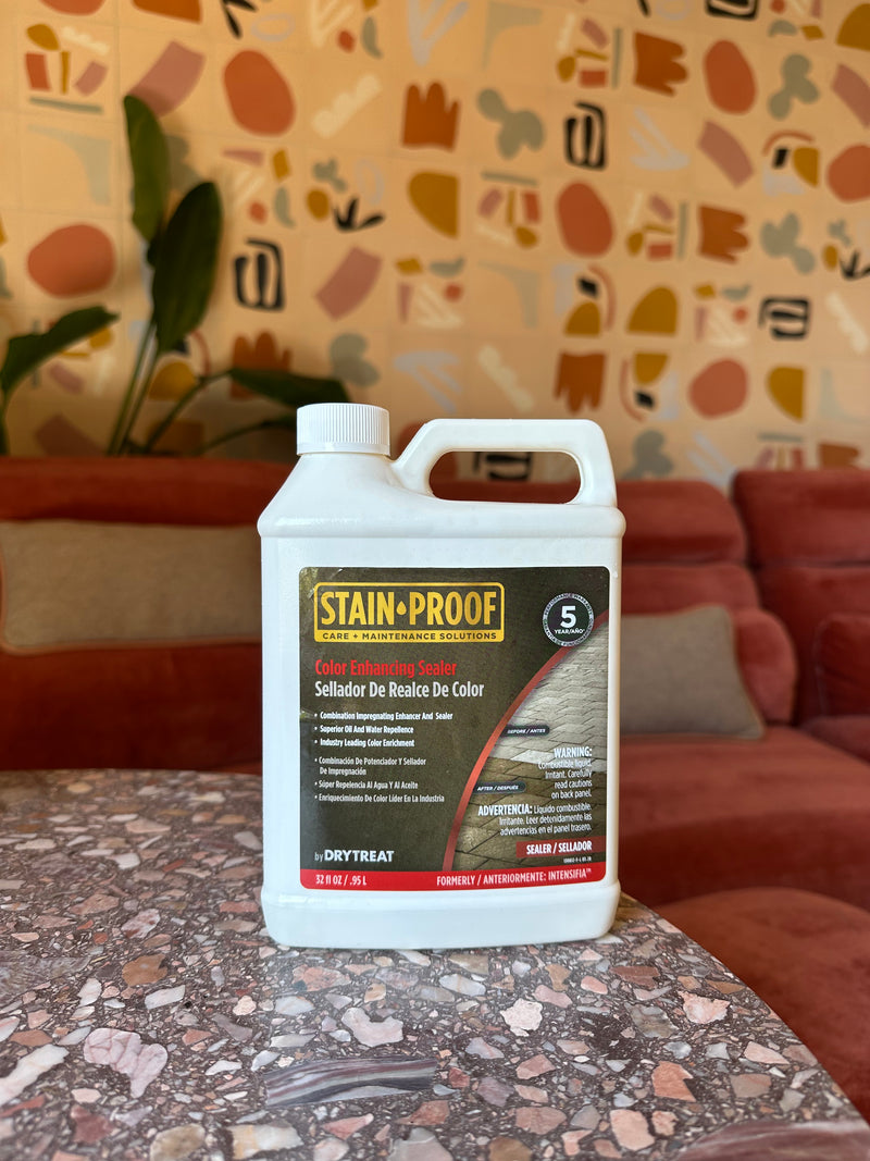 concrete care //  color enhancing sealer