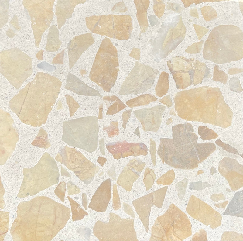 rivi oval //  concrete terrazzo tabletop