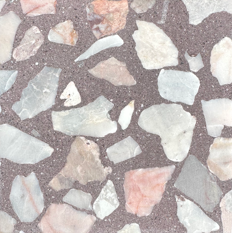 venice // large // terrazzo concrete tile // sample