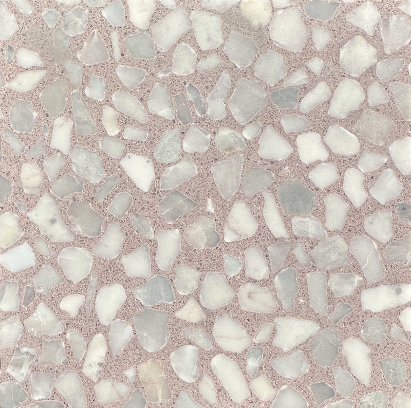 venice // medium // terrazzo concrete tile // sample