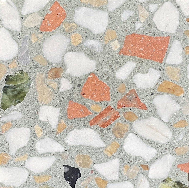 rivi oval //  concrete terrazzo tabletop