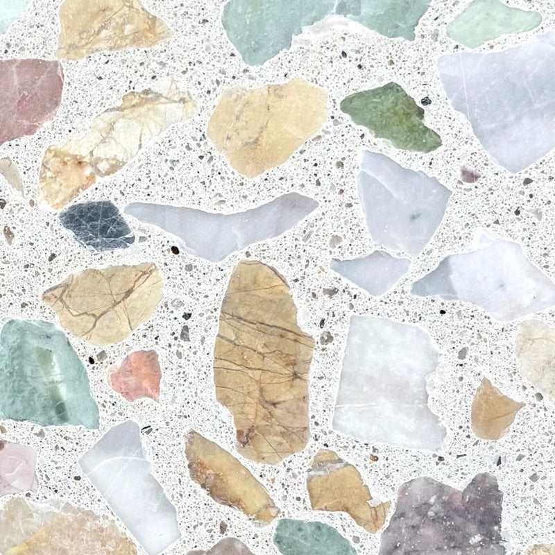 venice // large // terrazzo concrete tile // sample