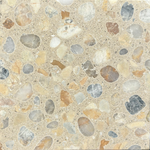 venice // pebble mix // terrazzo concrete tile // sample