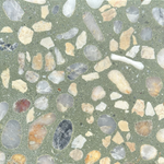 venice // pebble mix // terrazzo concrete tile // sample