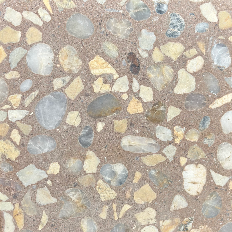 trails // pebble mix // exterior paver // sample