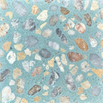 venice // pebble mix // terrazzo concrete tile // sample