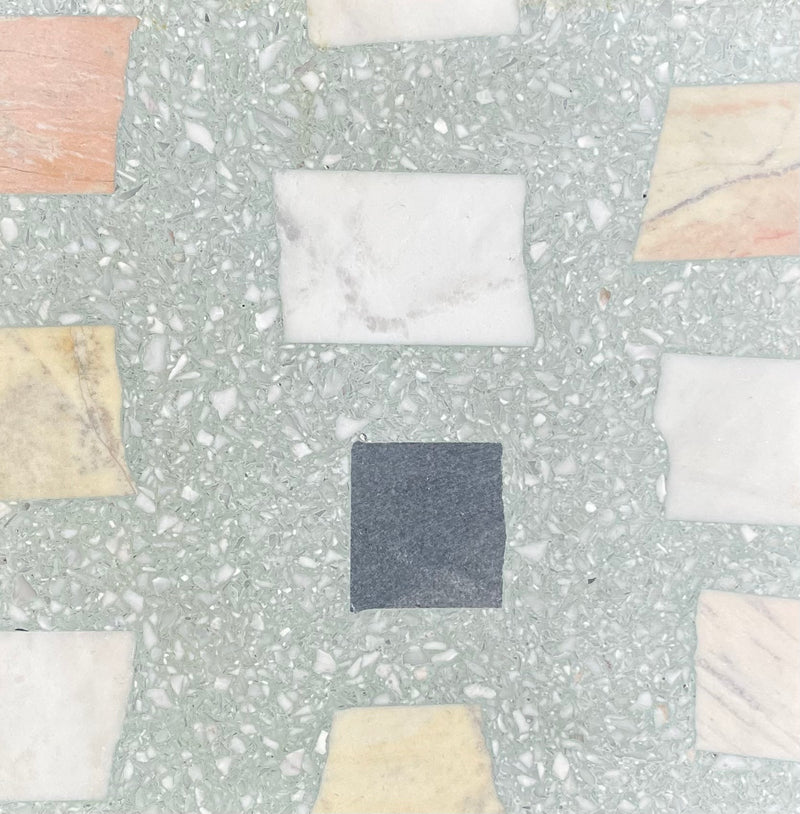 pacifica // scarpa // concrete counter slab // single tile // sample