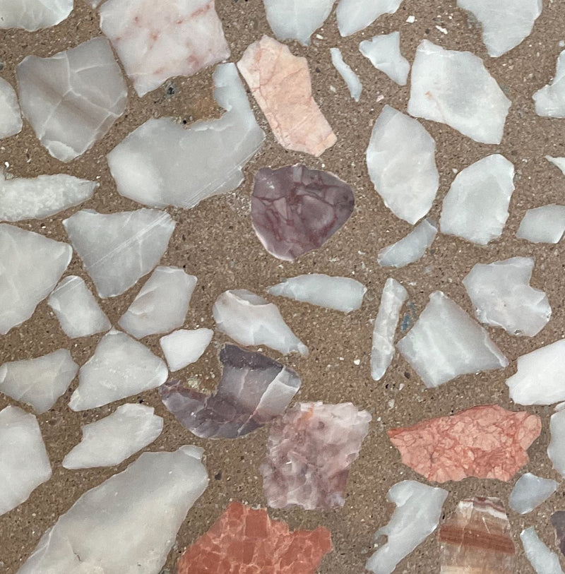 trails // exterior pavers // large terrazzo