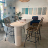 rivi pill //  concrete terrazzo tabletop
