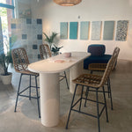 rivi pill //  concrete terrazzo tabletop